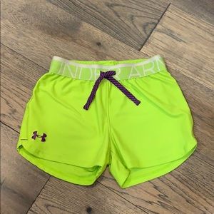 Small girls youth under armour shorts